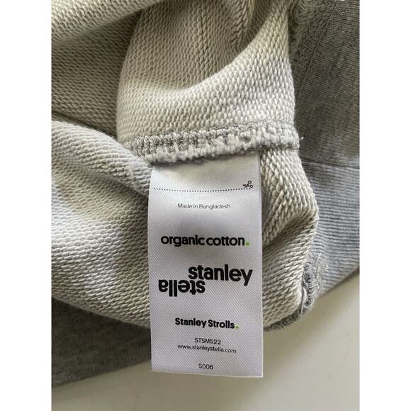 Stanley Stella Human Made Sweatshirt Size M Gray Organic Cotton Retreat 2017 - Picture 8 of 8